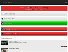 Tablet Screenshot of buysellmoto.com